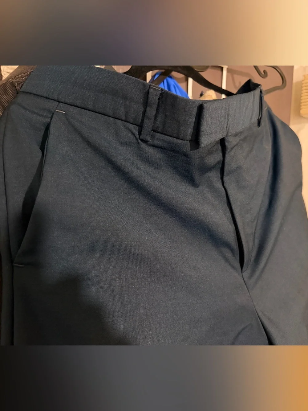 Gucci Dark Navy Tailored Dress Trousers